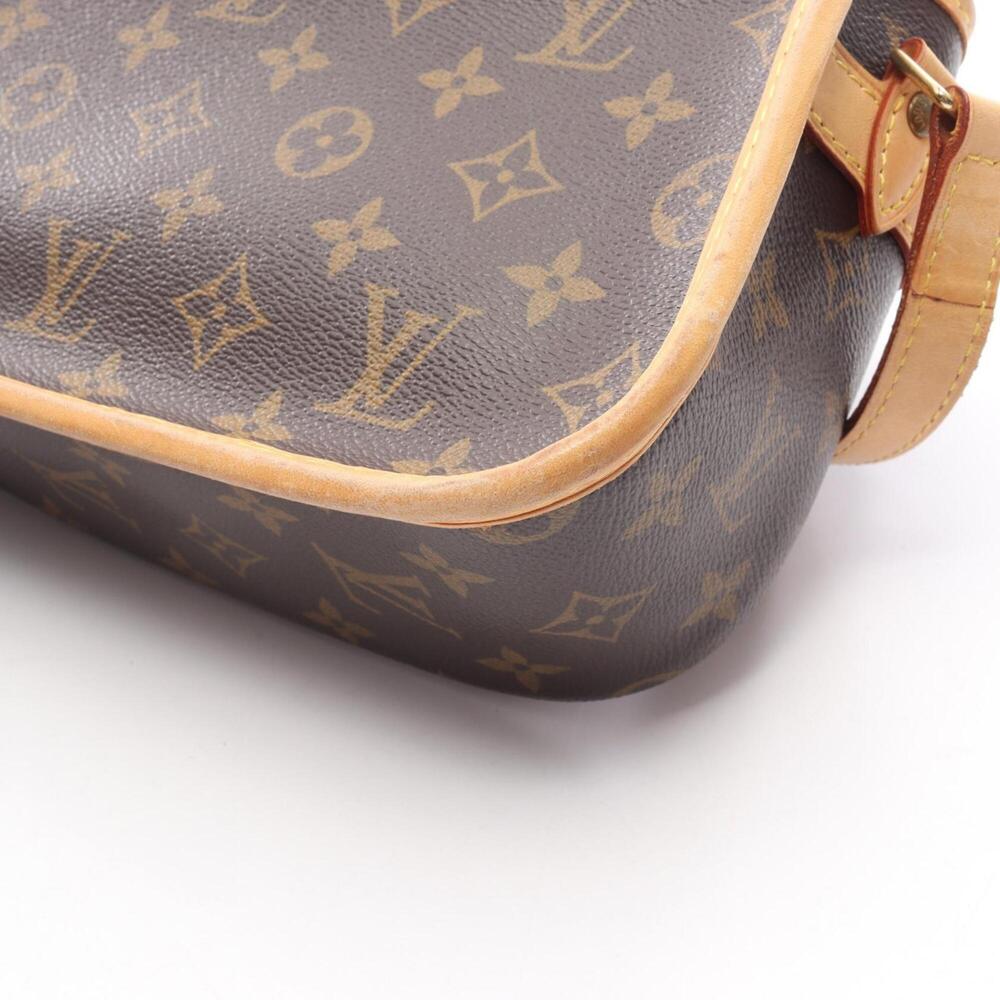 LOUIS VUITTON Brown Monogram Leather Shoulder Bag - Picture 14 of 15